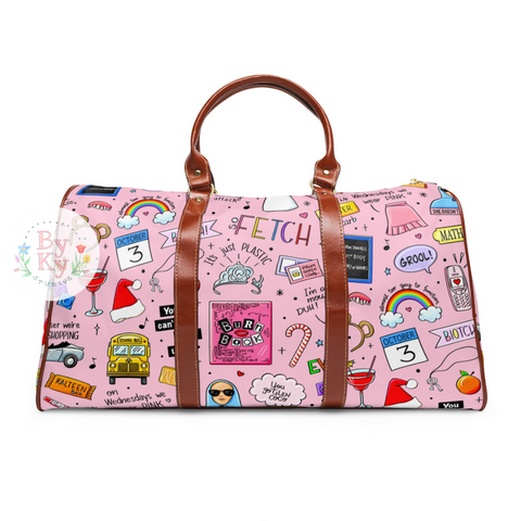 PREORDER: Adventures in Wonderland Waterproof Duffle Bag