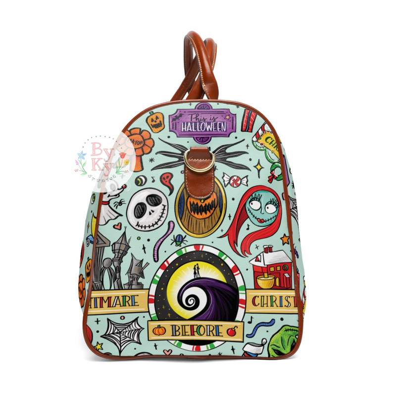 PREORDER: Nightmare Before Christmas Waterproof Duffle Bag