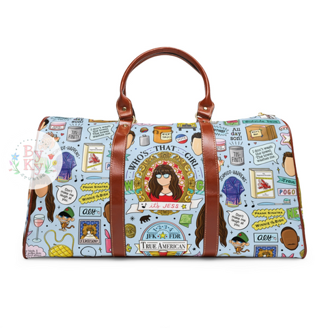 PREORDER: Adventures in Wonderland Waterproof Duffle Bag