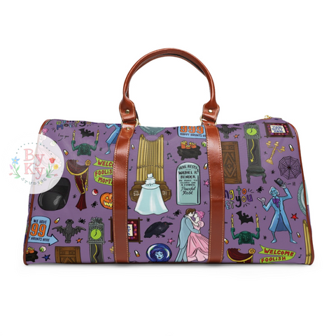 PREORDER: Adventures in Wonderland Waterproof Duffle Bag