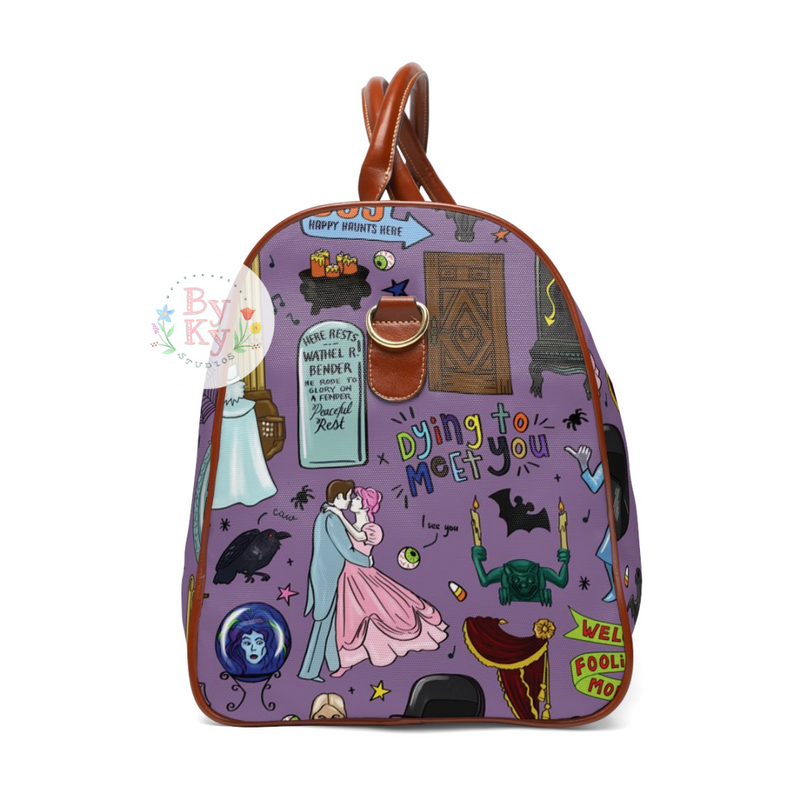 PREORDER: Haunted Mansion Waterproof Duffle Bag