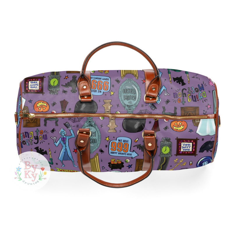 PREORDER: Haunted Mansion Waterproof Duffle Bag