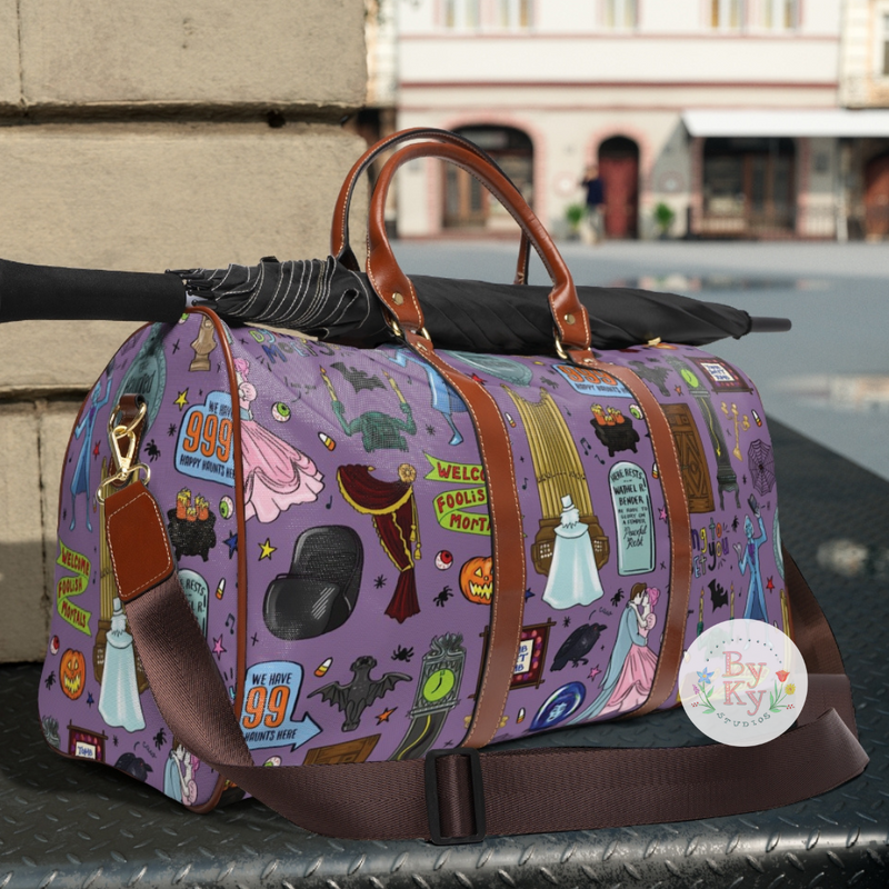 PREORDER: Haunted Mansion Waterproof Duffle Bag