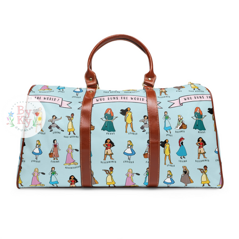 PREORDER: Adventures in Wonderland Waterproof Duffle Bag