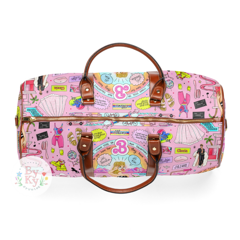 PREORDER: Barbie Movie Waterproof Duffle Bag