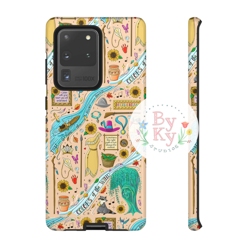 Pocahontas Tough Phone Cases