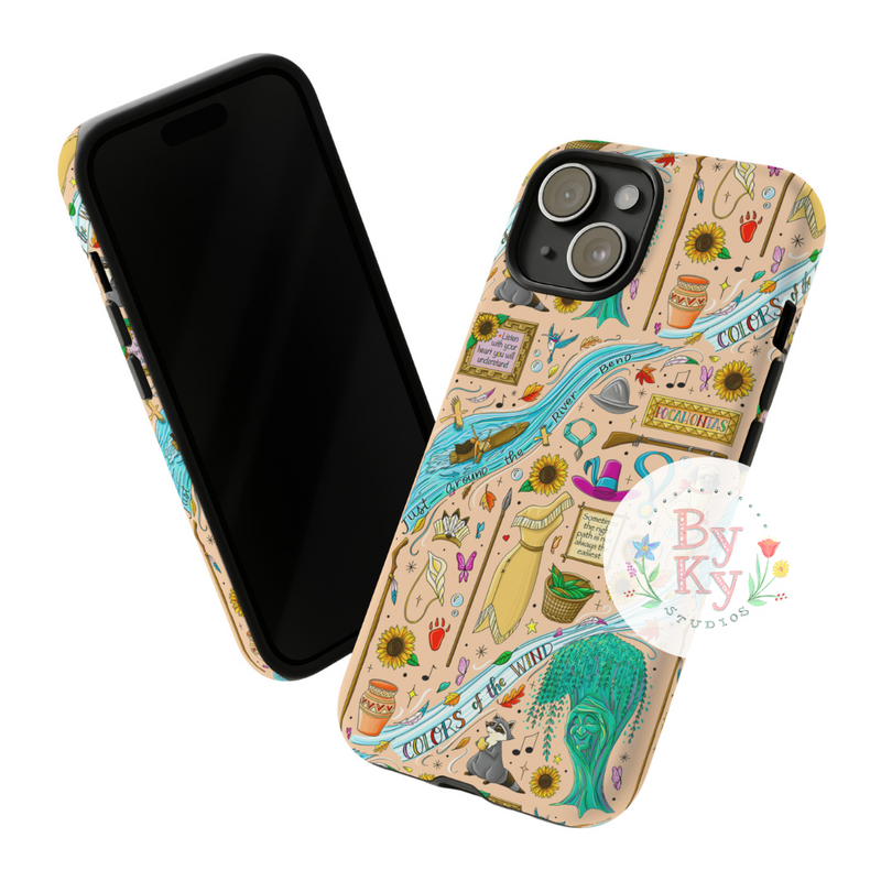 Pocahontas Tough Phone Cases