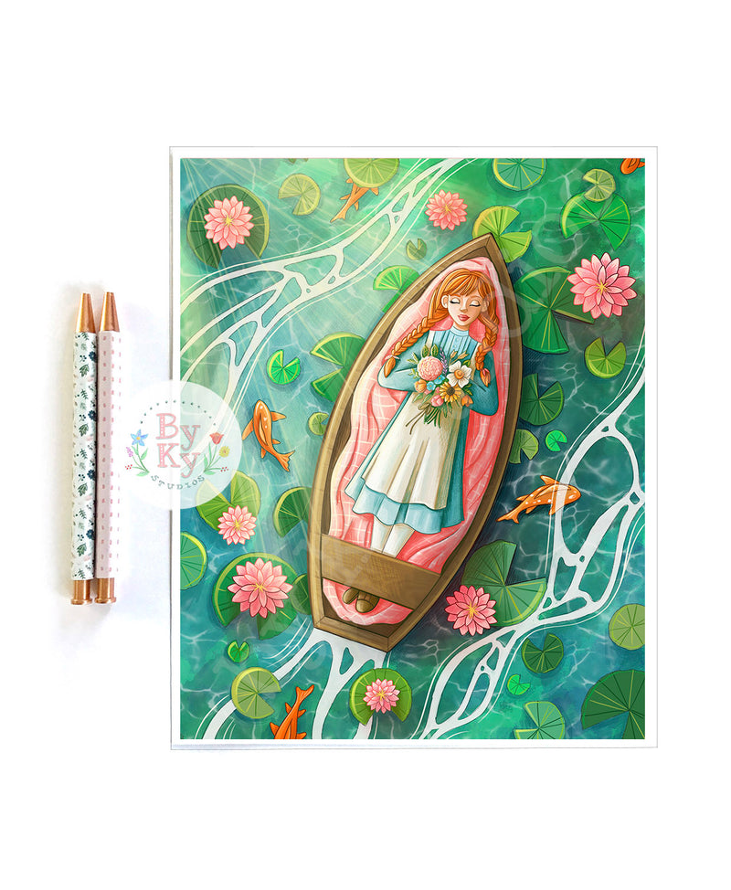 Anne of Green Gables Lady of Shalott Art Print