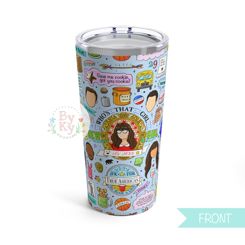 New Girl Tumbler 20oz