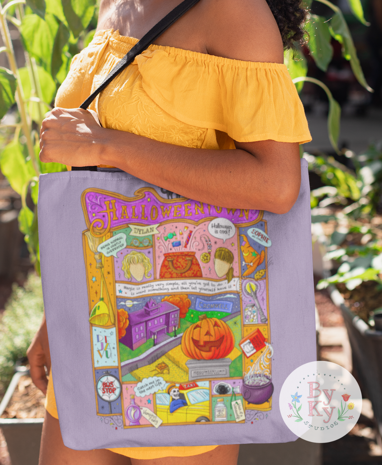 Halloweentown Tote Bag – By Ky Studios