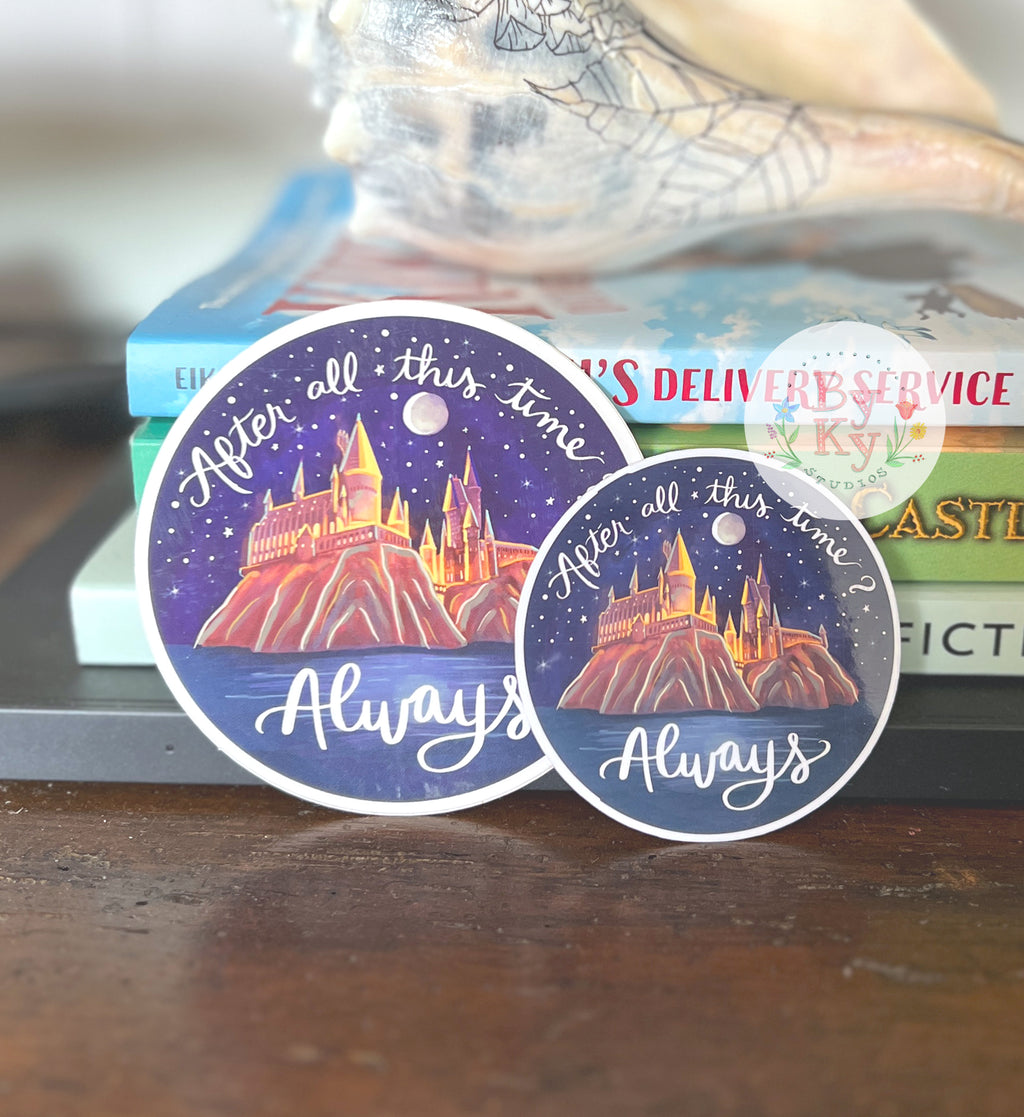 Wizarding School Always Sticker