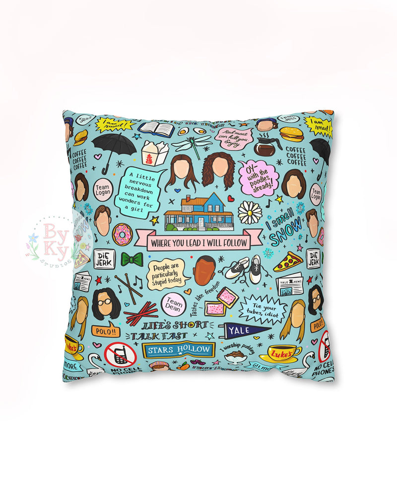 Gilmore Girls Throw Pillow