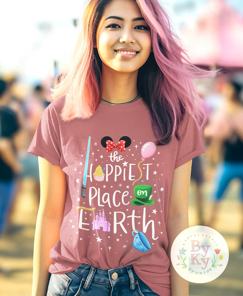 Happiest Place on Earth Minnie Unisex Tee