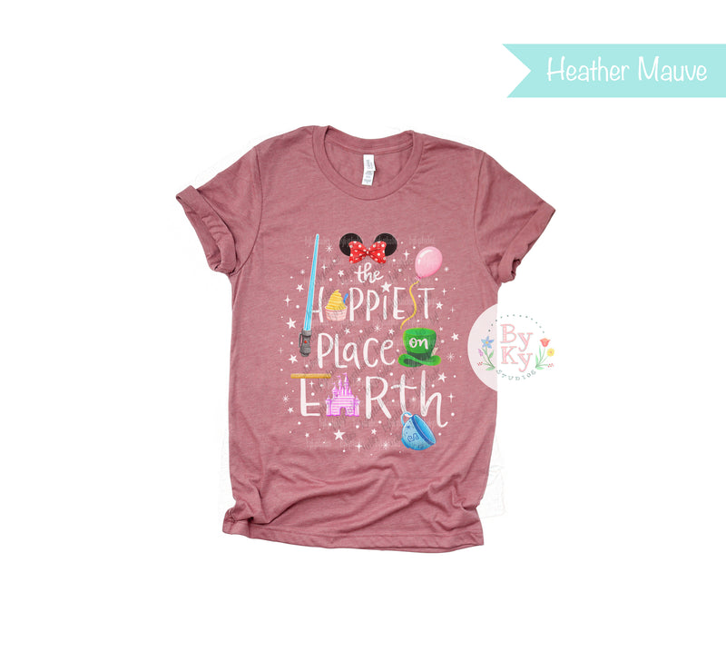 Happiest Place on Earth Minnie Unisex Tee