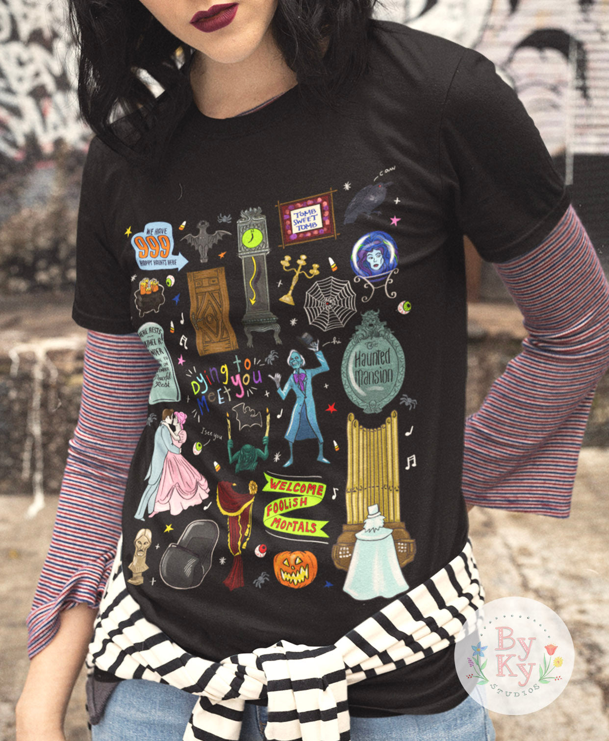 Haunted Mansion Unisex Tee – By Ky Studios