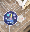 Castle Home Vinyl Sticker