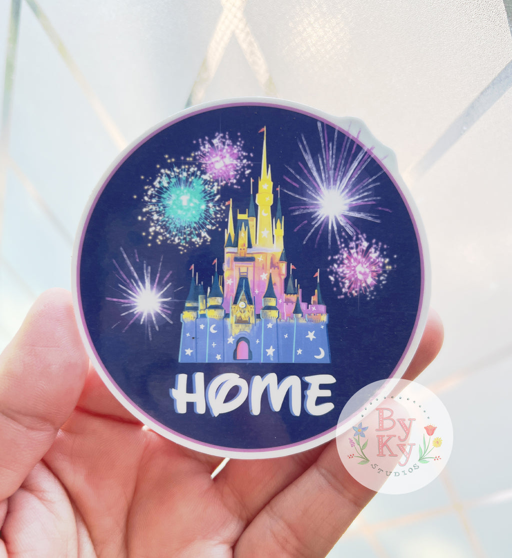 Castle Home Vinyl Sticker