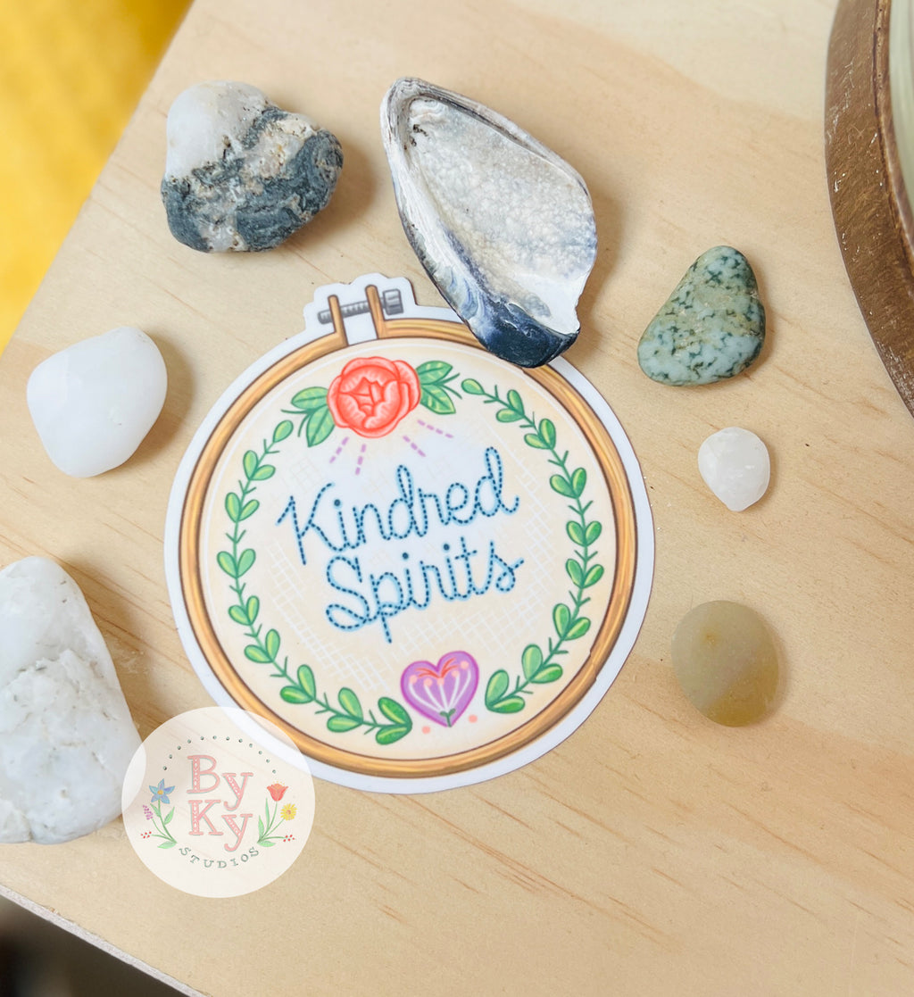 Kindred Spirits Anne of Green Gables Vinyl Sticker