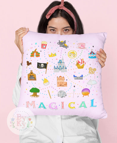 Rapunzel Princess Throw Pillow