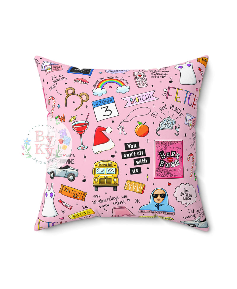 Mean Girls Throw Pillow