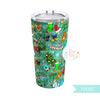 Christmas Doodle Tumbler 20oz