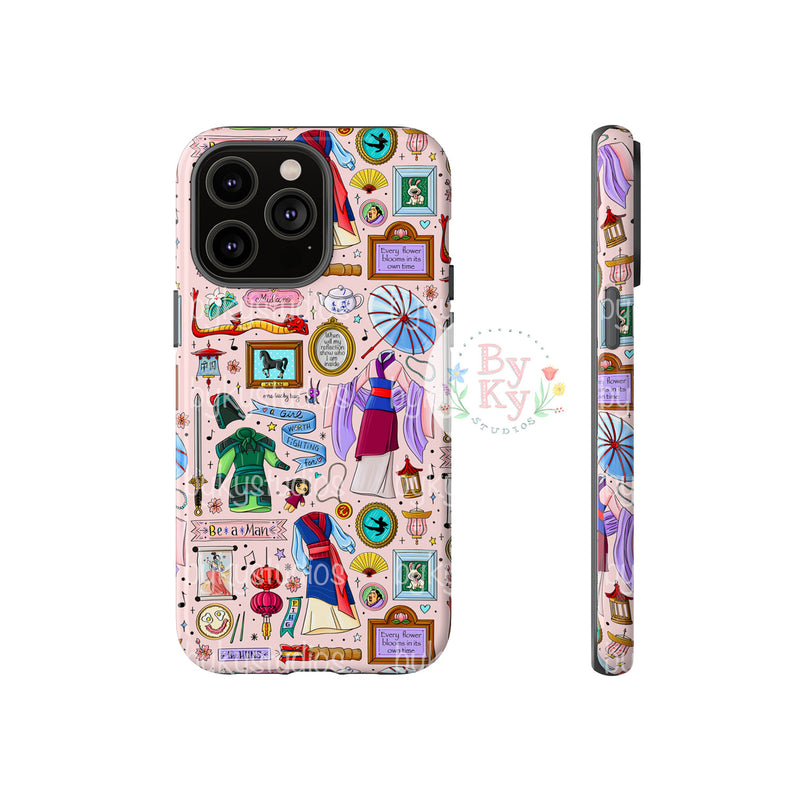 Mulan Princess Tough Phone Cases