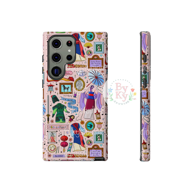 Mulan Princess Tough Phone Cases