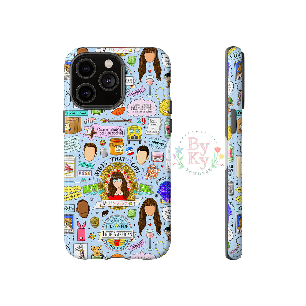 New Girl Tough Phone Cases