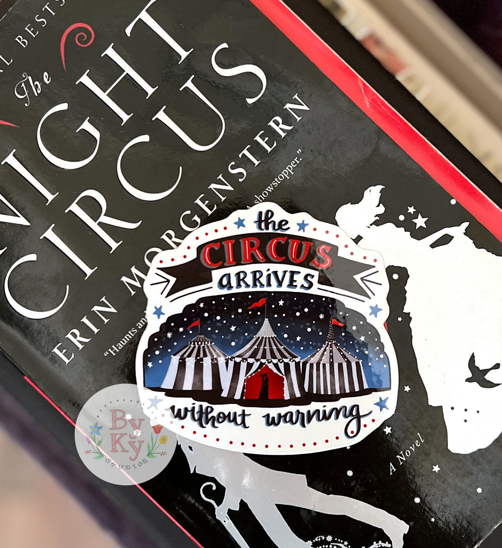 The Night Circus Vinyl Sticker