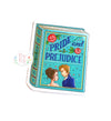 Pride and Prejudice Jane Austin Vinyl Sticker