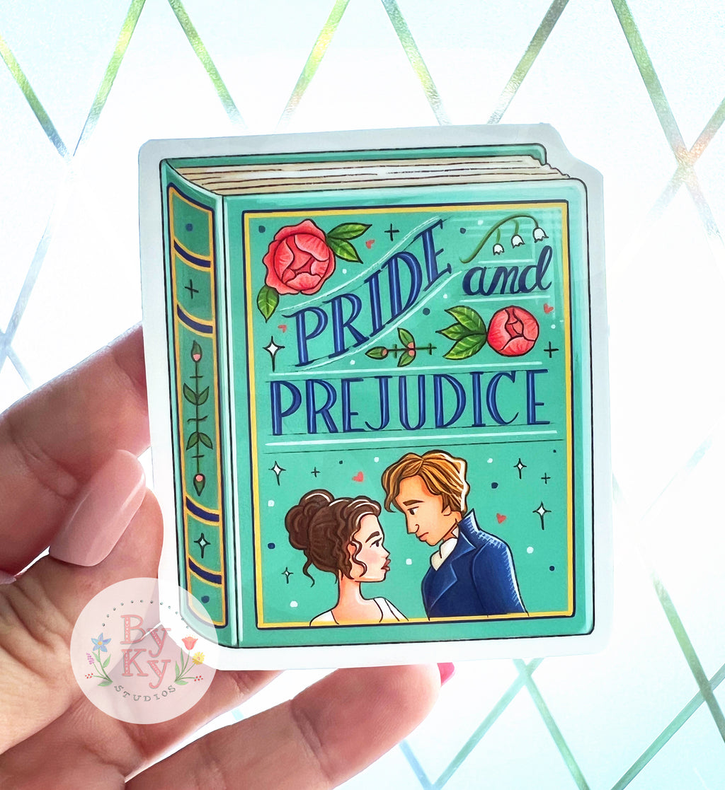 Pride and Prejudice Vinyl Sticker