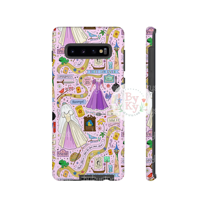 Rapunzel Princess Tough Phone Cases