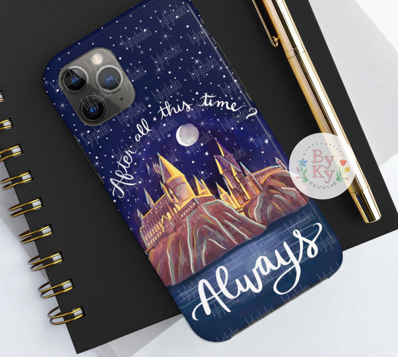 Wizarding School Always Tough Phone Cases