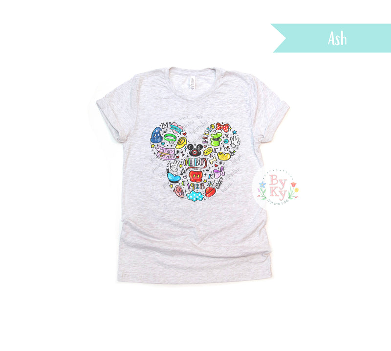 Fab Five Mickey Unisex Tee