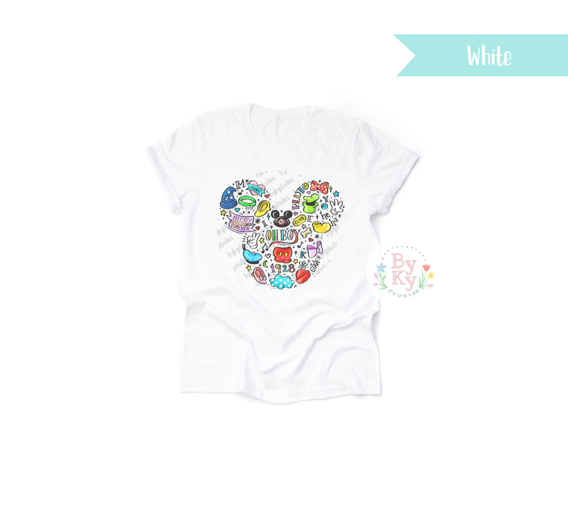 Fab Five Mickey Unisex Tee