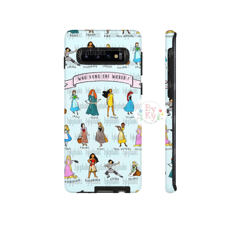 Who Runs the World Princess Tough Phone Cases