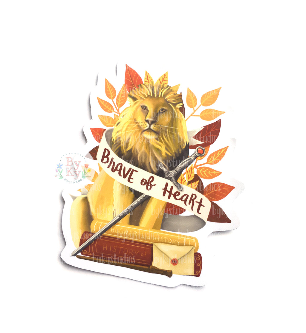 Lion Vinyl Sticker