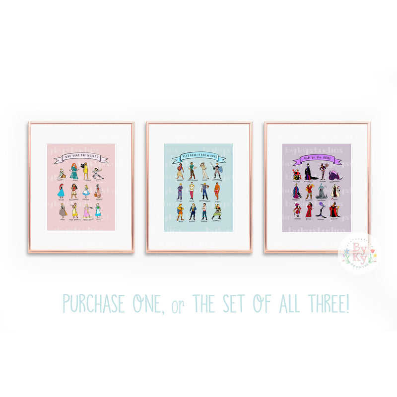 Let's Hear it for the Boys Art Print